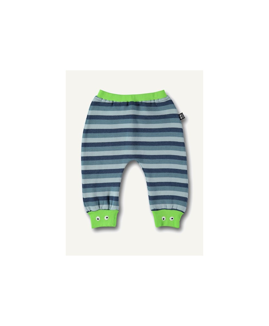 Baby pants - blue stripes