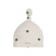 organiczoo dots hat off-white/green