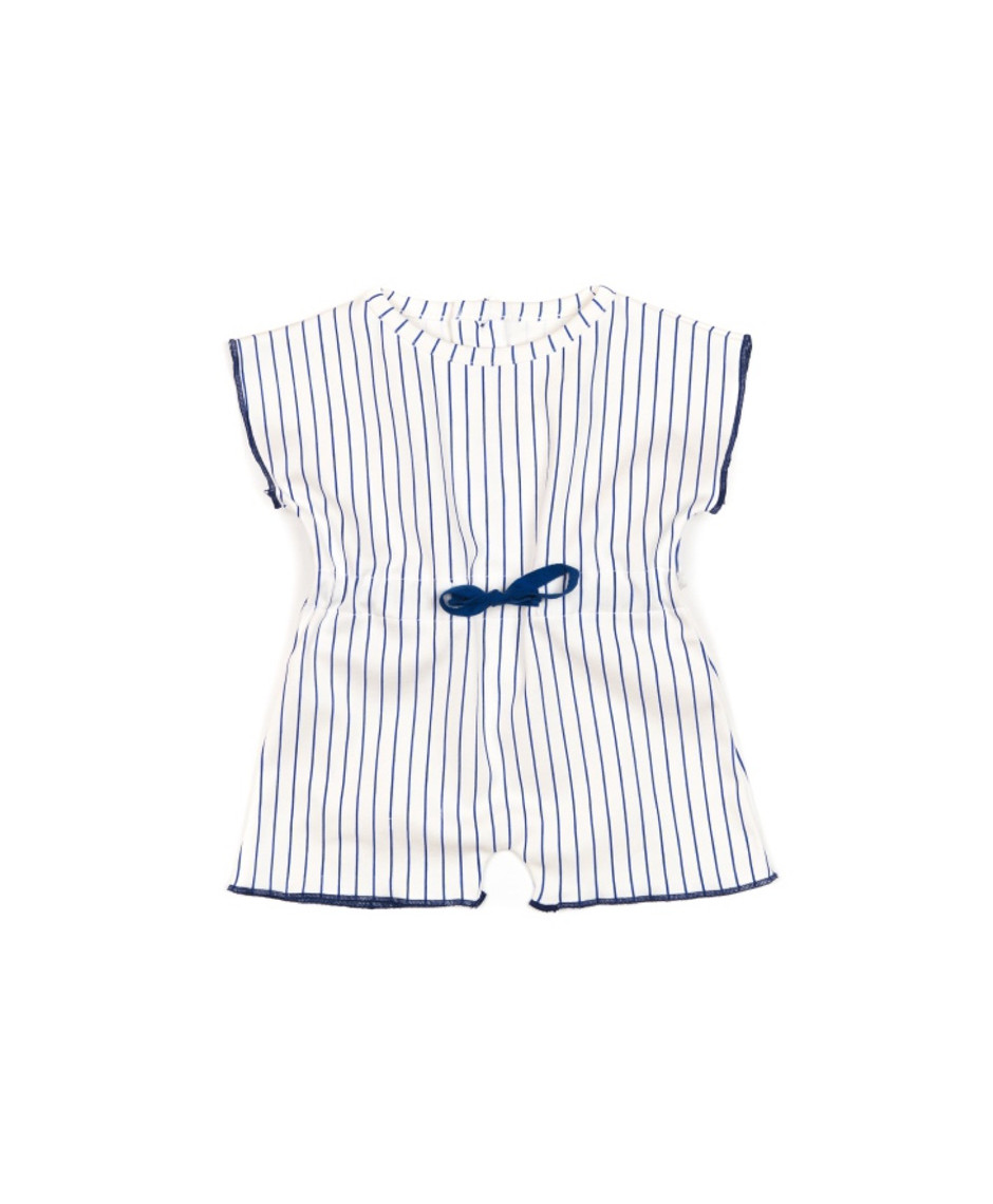 MESSAGE ROMPERS STRIPES BLUE