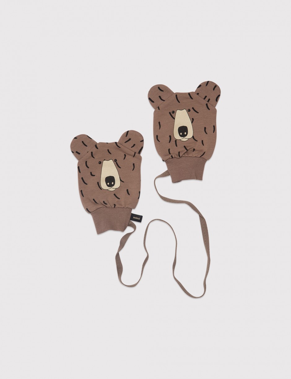 Bear Baby Glove Brown