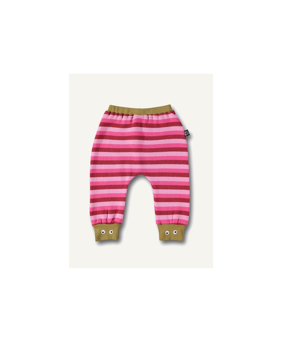 Baby pants - pink stripes