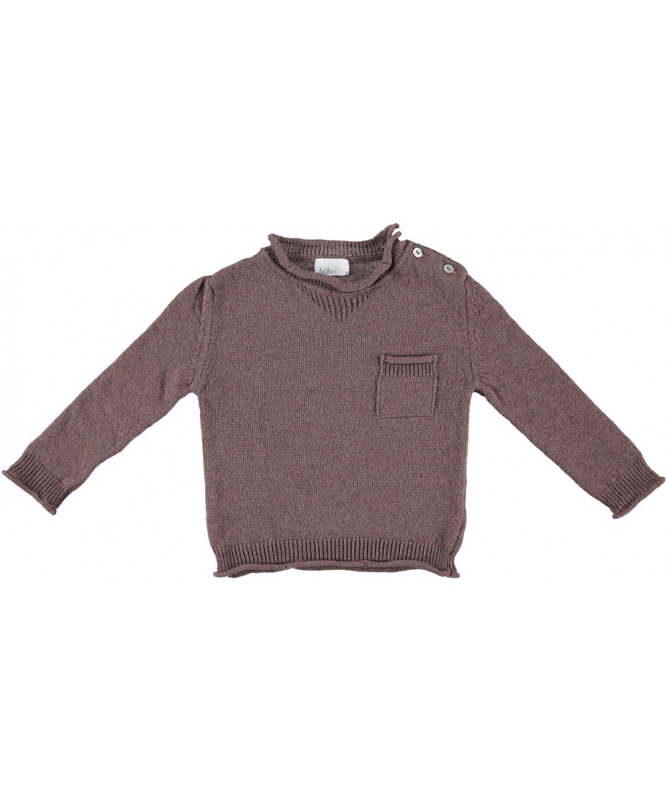 Pullover Charlie color terracotta