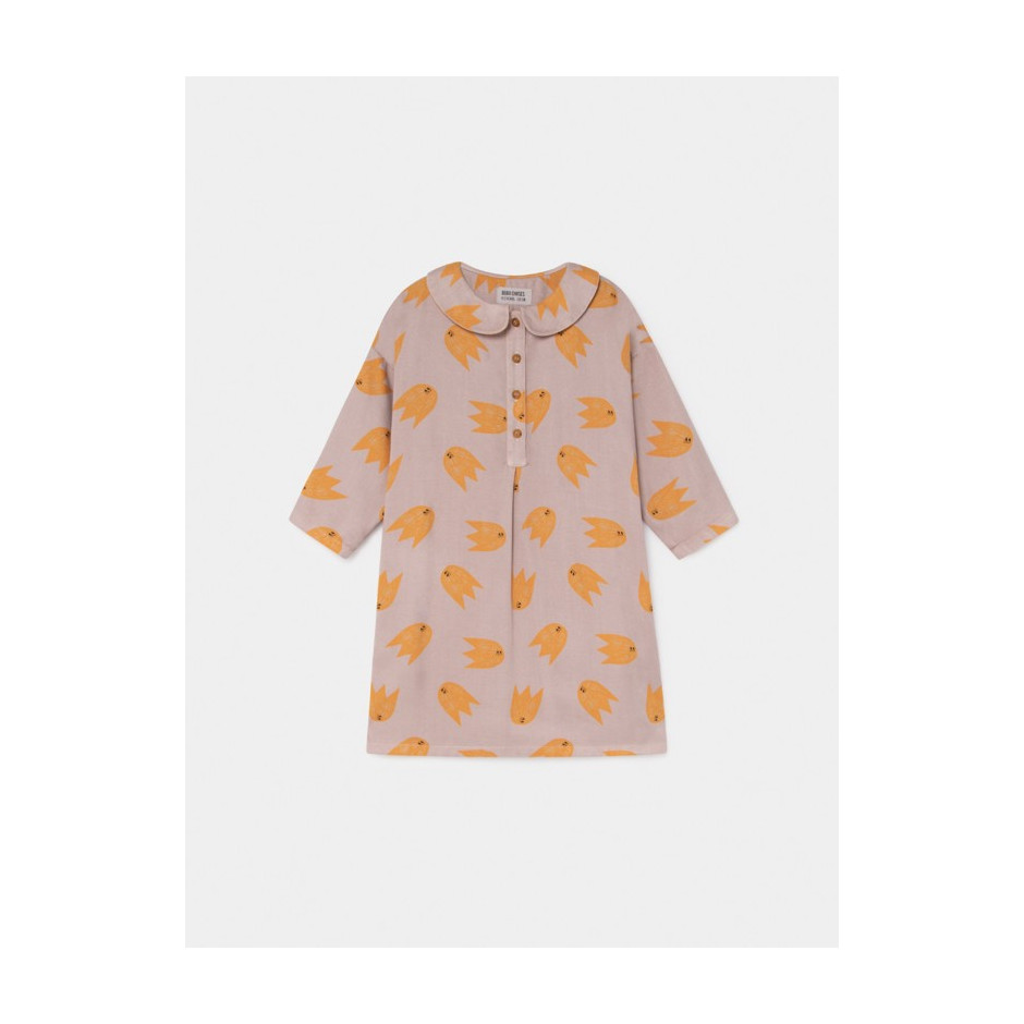 BOBO CHOSES ALL OVER COMETS BUTTONS DRESS