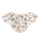 TOCOTO VINTAGE FLOWERS BLOOMER WITH DOUBLE RUFFLE