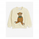 MINI RODINI Teddy Bear Sweatshirt